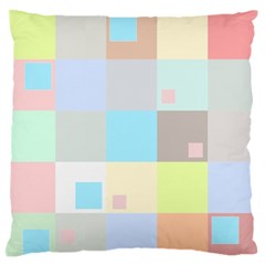 Pastel Diamonds Background Standard Flano Cushion Case (two Sides) by Nexatart