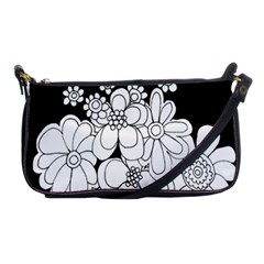 Mandala Calming Coloring Page Shoulder Clutch Bags by Nexatart