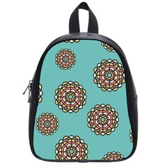 Circle Vector Background Abstract School Bags (small)  by Nexatart