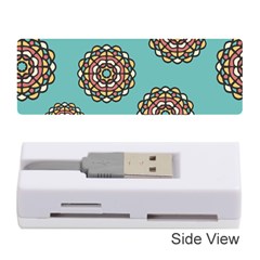 Circle Vector Background Abstract Memory Card Reader (stick)  by Nexatart