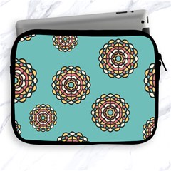 Circle Vector Background Abstract Apple Ipad 2/3/4 Zipper Cases by Nexatart