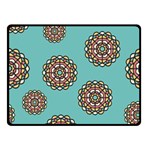 Circle Vector Background Abstract Double Sided Fleece Blanket (Small)  45 x34  Blanket Front