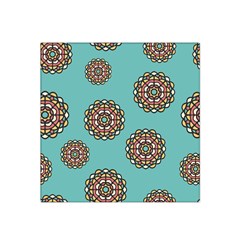 Circle Vector Background Abstract Satin Bandana Scarf by Nexatart