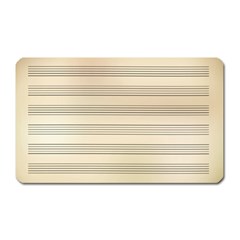 Notenblatt Paper Music Old Yellow Magnet (rectangular) by Nexatart