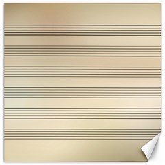 Notenblatt Paper Music Old Yellow Canvas 16  X 16   by Nexatart