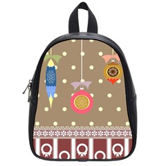 Art Background Background Vector School Bags (small)  by Nexatart