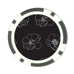 Rose Wild Seamless Pattern Flower Poker Chip Card Guard by Nexatart