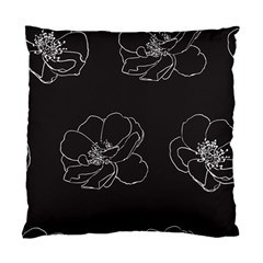 Rose Wild Seamless Pattern Flower Standard Cushion Case (one Side) by Nexatart