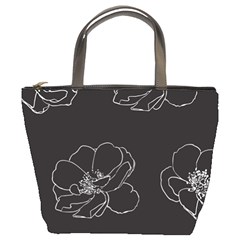 Rose Wild Seamless Pattern Flower Bucket Bags by Nexatart