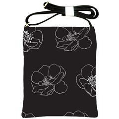 Rose Wild Seamless Pattern Flower Shoulder Sling Bags by Nexatart