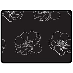 Rose Wild Seamless Pattern Flower Double Sided Fleece Blanket (large)  by Nexatart