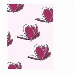 Magnolia Seamless Pattern Flower Large Garden Flag (two Sides) by Nexatart