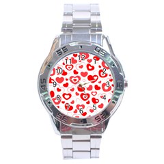 Cards Ornament Design Element Gala Stainless Steel Analogue Watch by Nexatart