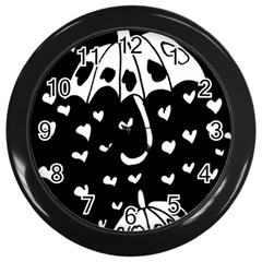 Mandala Calming Coloring Page Wall Clocks (black) by Nexatart