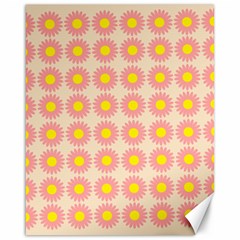 Pattern Flower Background Wallpaper Canvas 16  X 20   by Nexatart