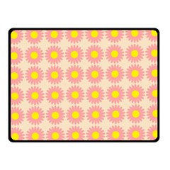 Pattern Flower Background Wallpaper Fleece Blanket (small) by Nexatart