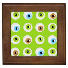 Eyes Background Structure Endless Framed Tiles by Nexatart