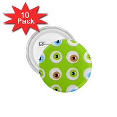 Eyes Background Structure Endless 1 75  Buttons (10 Pack) by Nexatart