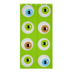 Eyes Background Structure Endless Shower Curtain 36  X 72  (stall)  by Nexatart