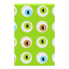 Eyes Background Structure Endless Shower Curtain 48  X 72  (small)  by Nexatart