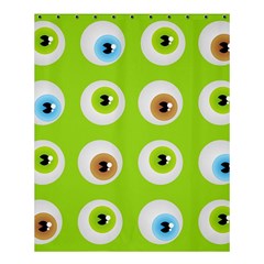 Eyes Background Structure Endless Shower Curtain 60  X 72  (medium)  by Nexatart