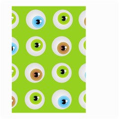 Eyes Background Structure Endless Small Garden Flag (two Sides) by Nexatart