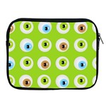 Eyes Background Structure Endless Apple iPad 2/3/4 Zipper Cases Front