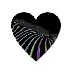 Graphic Design Graphic Design Heart Magnet by Nexatart