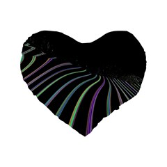 Graphic Design Graphic Design Standard 16  Premium Heart Shape Cushions by Nexatart