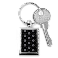 Mandala Calming Coloring Page Key Chains (rectangle)  by Nexatart