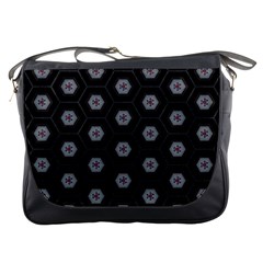 Mandala Calming Coloring Page Messenger Bags by Nexatart