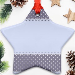 Blue Modern Ornament (star)