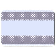 Blue Modern Large Doormat  by Nexatart