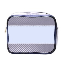 Blue Modern Mini Toiletries Bags by Nexatart