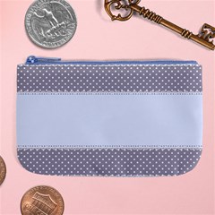 Blue Modern Large Coin Purse by Nexatart