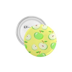 Apples Apple Pattern Vector Green 1.75  Buttons