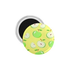 Apples Apple Pattern Vector Green 1.75  Magnets