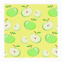 Apples Apple Pattern Vector Green Medium Glasses Cloth