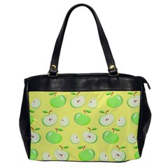 Apples Apple Pattern Vector Green Office Handbags