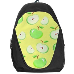 Apples Apple Pattern Vector Green Backpack Bag