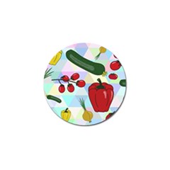 Vegetables Cucumber Tomato Golf Ball Marker (4 Pack) by Nexatart