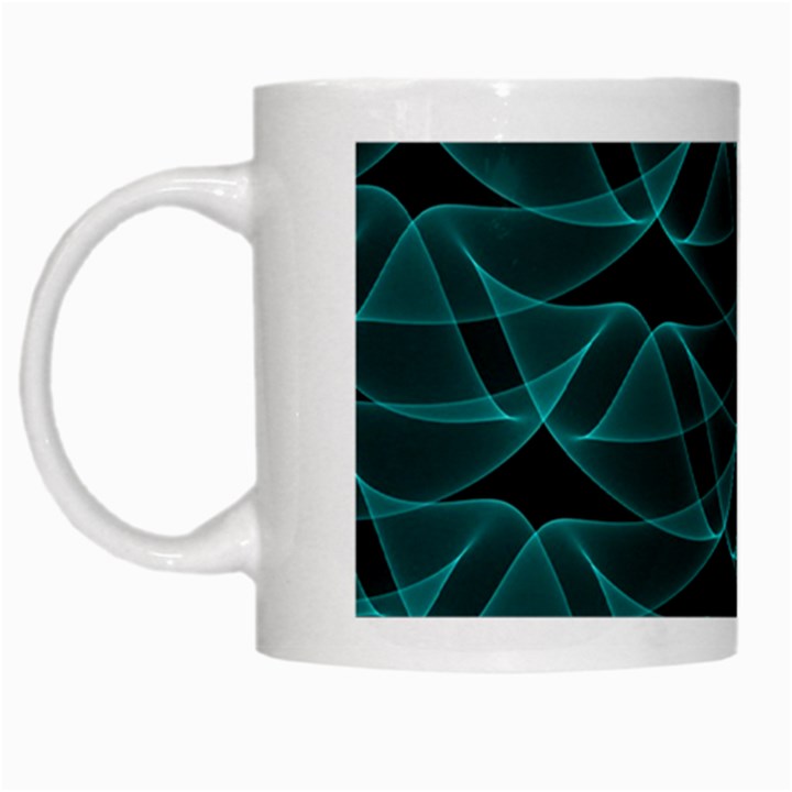 Pattern Vector Design White Mugs