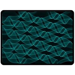 Pattern Vector Design Fleece Blanket (Large) 