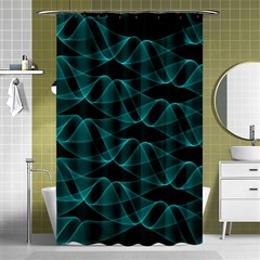 Pattern Vector Design Shower Curtain 48  x 72  (Small) 