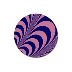 Fractals Vector Background Magnet 3  (round)