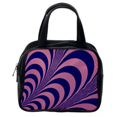 Fractals Vector Background Classic Handbags (one Side) by Nexatart