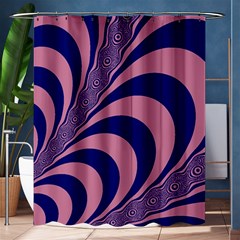 Fractals Vector Background Shower Curtain 60  X 72  (medium)  by Nexatart