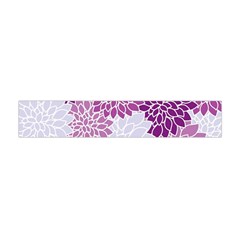 Floral Wallpaper Flowers Dahlia Flano Scarf (mini) by Nexatart