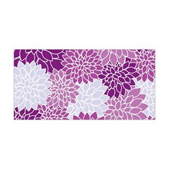 Floral Wallpaper Flowers Dahlia Yoga Headband