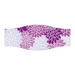 Floral Wallpaper Flowers Dahlia Stretchable Headband by Nexatart